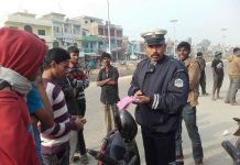 आन्दोलनमा पनि ट्राफिकले उठाए एक लाख राजश्व