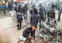 नेपालगञ्ज : मसाल जुलुसमा झडप
