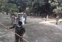 क्षीरेश्वरनाथ महादेव मन्दिरको सरसफाई