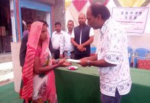 बेथरी : ६ सहिद परिवारलाई मधेश फण्डद्वारा सहयोग