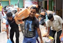 इस्लामी संघ नेपालद्वारा विपन्न परिवारलाई खाद्यन्न वितरण