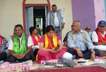 गठबन्धनको रिले अनसनमा नेकपा संयुक्तको समर्थन
