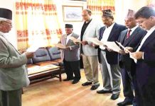 मधेश आन्दोलनमा भएको घटनाबारे उजुरी लिइदै