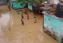 बर्षाका कारण जलेश्वर कारागारका कैदीहरु समस्यामा