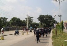 प्रर्दशनकारी र प्रहरीबीच भएको झडपमा प्रहरीको गोली लागेर एक प्रर्दशनकारीको मुत्यु