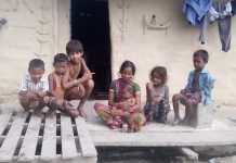 जाडोका कारण बाराको दलित बस्ती प्रभावित