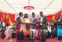 लोककलाकर्मी सुनैना पुरस्कृत
