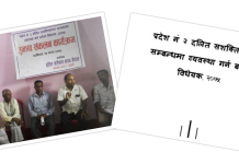 ‘दलित नै अध्यक्ष हुनु पर्छ’,दलित सशक्तिकरण विधेयकमाथि सुझावः कारवाहीको अधिकार दियोस्