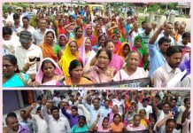 गोलबजारमा भएको भ्रष्टाचार र कर वृद्धि बिरुद्ध सडक तताउदै स्थानिय