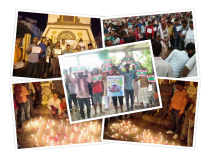 बीरगन्जको घण्टाघर, लाहान र रुपन्देही–नवलपरासीमा श्रद्धाञ्जली सभा