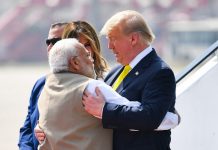 अमेरिकी राष्ट्रपति ट्रम्पको भारतमा भव्य स्वागत