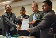 संघीय संसदलाई गैर आवासीय मधेशी संघको प्रतिवेदन
