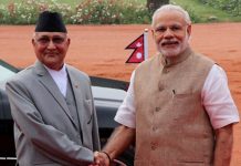 प्रधानमन्त्री ओलीलाई मोदीको शुभकामना