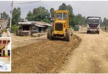 महोत्तरीको हुलाकी सडक निर्माणमा आफनो नाम जोडेर गलत प्रचारवाजी भएको आरोप