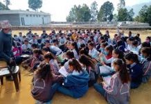 जाजरकोटको एक विद्यालयमा एउटै कक्षामा १६८ विद्यार्थी !