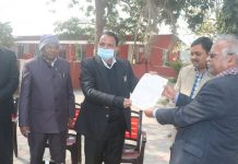 मधेश स्वास्थ्य विज्ञान प्रतिष्ठानमा पदाधिकारीहरुलाई नियुक्ती पत्र हस्तान्तरण