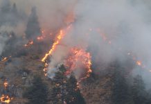 मनाङमा डेढ महिनादेखि निरन्तर आगलागी,अझै नियन्त्रणमा आउन सकेको छैन