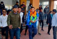 विशेष सल्लाहकार यादवलाई जनकपुर विमानस्थलमा स्वागत