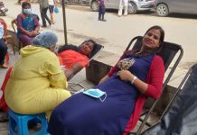 महिला जनमत संघद्वारा काठमाडौंमा रक्तदान