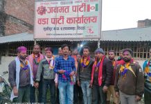 सुखिपुर -५ मा जसपाबाट निर्वाचित सदस्य अजय र एमालेबाट प्रत्यासी कैजुम जनमतमा प्रबेश